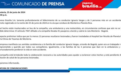 COMUNICADO DE PRENSA