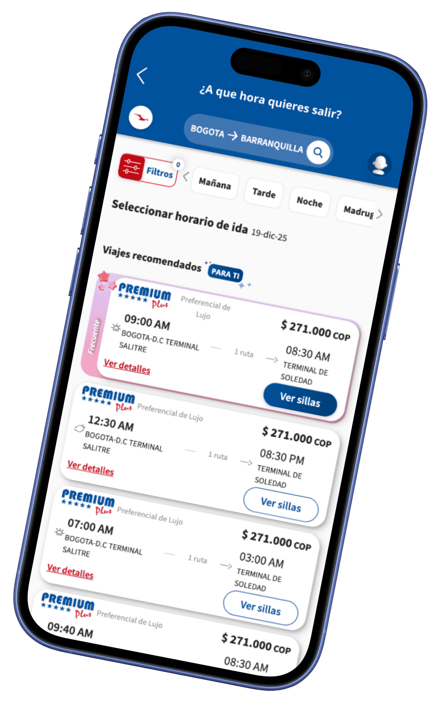 Schedules mobile